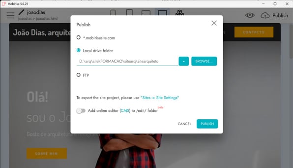 Mobirise Website Builder